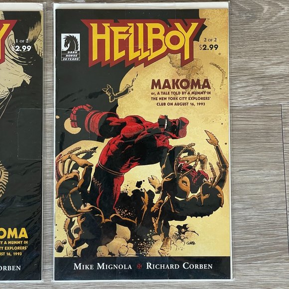 Hellboy Makoma (2006) Complete Set 1 & 2 Dark Horse Comics Mike Mignola - Picture 3 of 5
